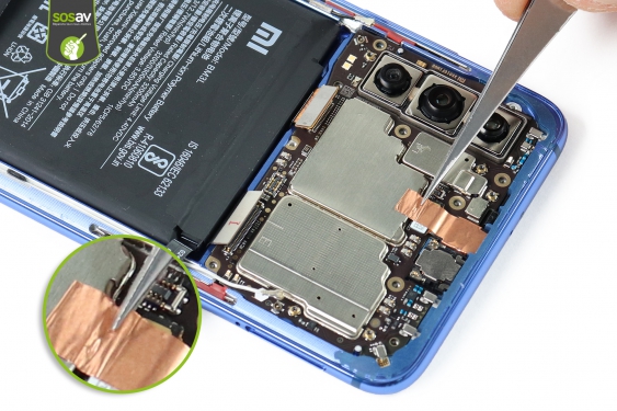 Guide photos remplacement carte mère / caméra arrière Xiaomi Mi 9 (Etape 13 - image 1)