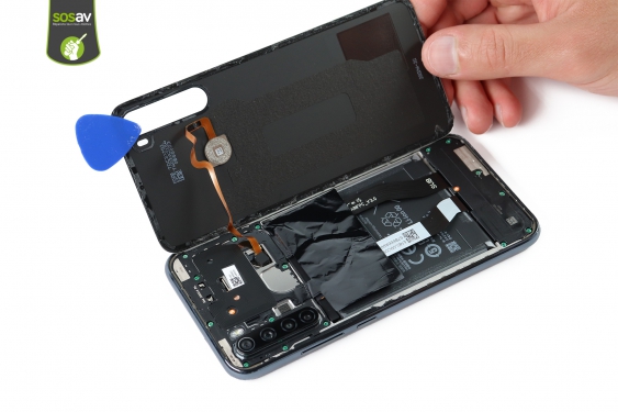 Guide photos remplacement nappe de liaison connecteur de charge Redmi Note 8T (Etape 6 - image 2)