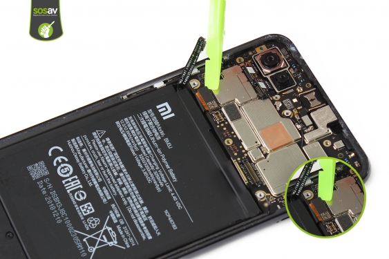 Guide photos remplacement caméra avant / carte mère Xiaomi Mi 8 Lite (Etape 15 - image 1)