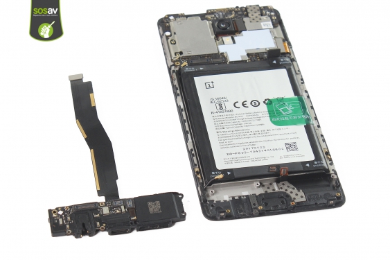 Guide photos remplacement haut-parleur externe / prise jack OnePlus 3T (Etape 19 - image 1)