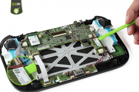 Guide photos remplacement carte nfc Gamepad Wii U (Etape 13 - image 1)