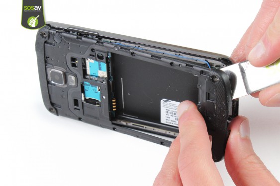 Guide photos remplacement haut-parleur interne Samsung Galaxy S4 Active (Etape 11 - image 3)