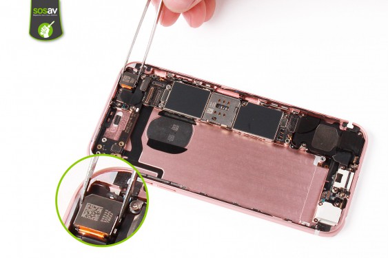 Guide photos remplacement nappe power, vibreur, volume, flash et micro externe iPhone 6S (Etape 22 - image 1)