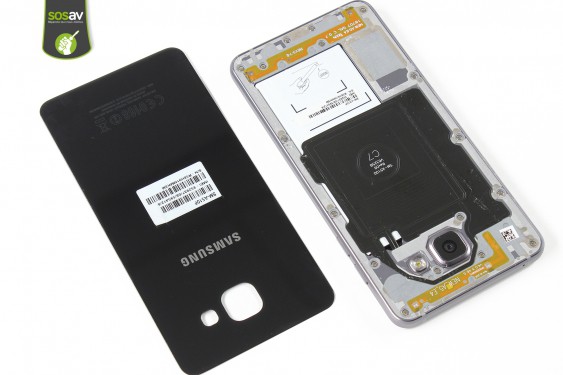 Guide photos remplacement nappe bouton power Samsung Galaxy A5 2016 (Etape 6 - image 4)