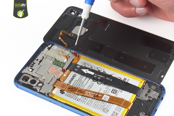 Guide photos remplacement batterie Huawei P20 Lite (Etape 7 - image 1)