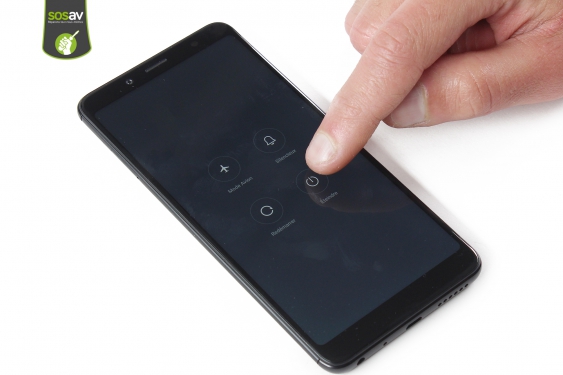 Guide photos remplacement capteur d'empreintes digitales Redmi Note 5 (Etape 1 - image 2)