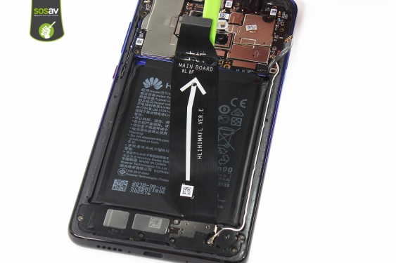 Guide photos remplacement nappe de liaison connecteur de charge Huawei Mate 20 (Etape 12 - image 2)