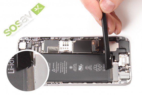 Guide photos remplacement nappe bouton power iPhone 6 (Etape 11 - image 3)