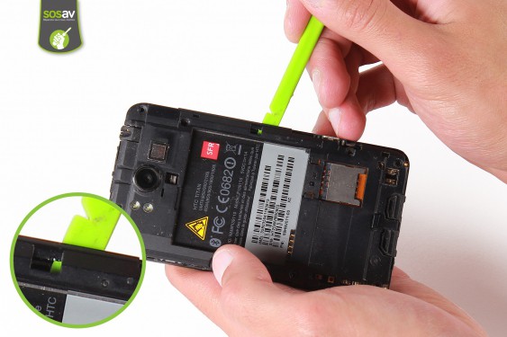 Guide photos remplacement châssis interne HTC Titan (Etape 6 - image 1)