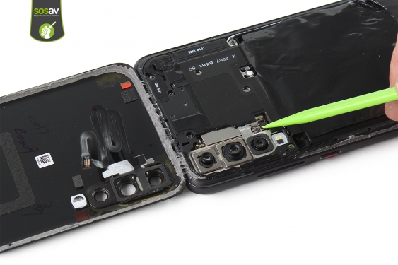 Guide photos remplacement haut-parleur interne Huawei P20 Pro (Etape 6 - image 2)