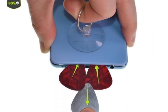 Guide photos remplacement batterie Galaxy A52 (Etape 3 - image 2)