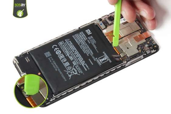 Guide photos remplacement haut-parleur interne Redmi Note 5 (Etape 14 - image 3)