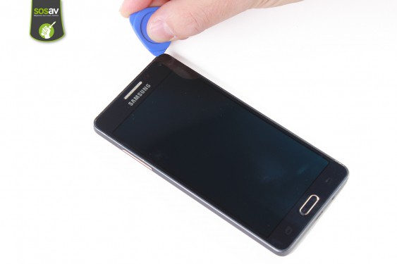 Guide photos remplacement câble coaxial bas Samsung Galaxy A5 (Etape 3 - image 2)