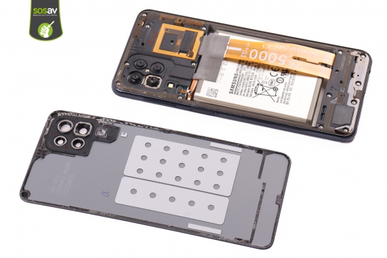 Guide photos remplacement batterie Galaxy M32 (Etape 5 - image 1)