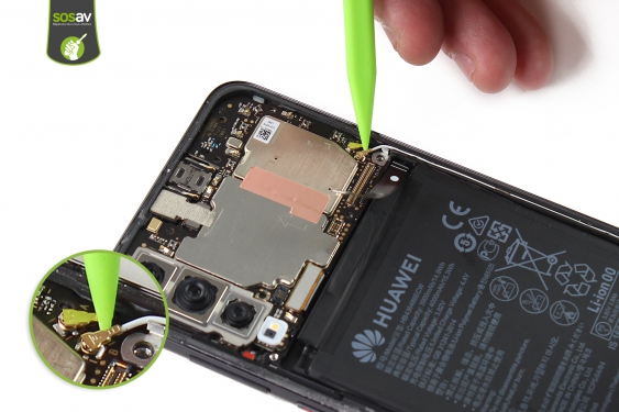 Guide photos remplacement caméra arrière / carte mère Huawei P20 Pro (Etape 12 - image 1)