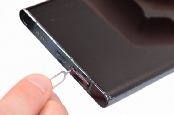 Tiroir Carte SIM Pour Oneplus 8T – Support Qualité D’origine + Aiguille De Retrait (argenté)