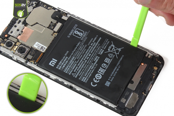 Guide photos remplacement batterie Redmi Note 6 Pro (Etape 16 - image 1)