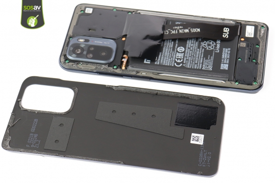 Guide photos remplacement nappe power et volume Redmi Note 10 (Etape 8 - image 1)