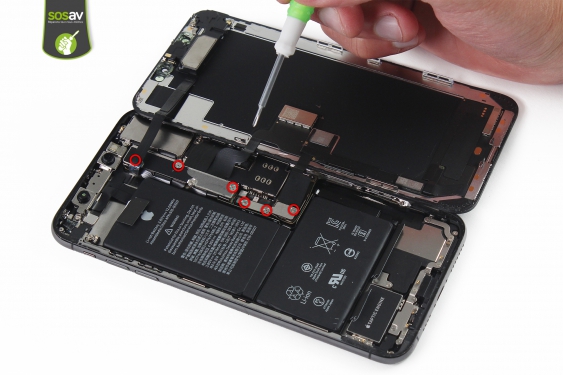Guide photos remplacement batterie iPhone XS Max (Etape 8 - image 1)