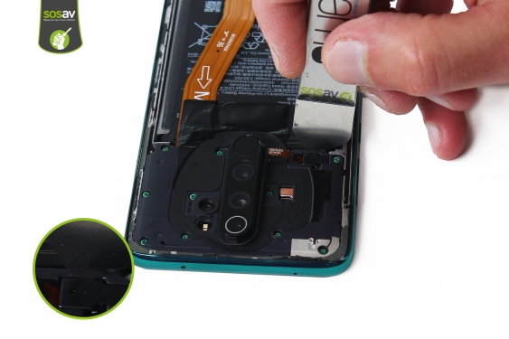 Guide photos remplacement vibreur Redmi Note 8 Pro (Etape 8 - image 1)