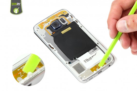 Guide photos remplacement batterie Samsung Galaxy S6 Edge (Etape 5 - image 2)