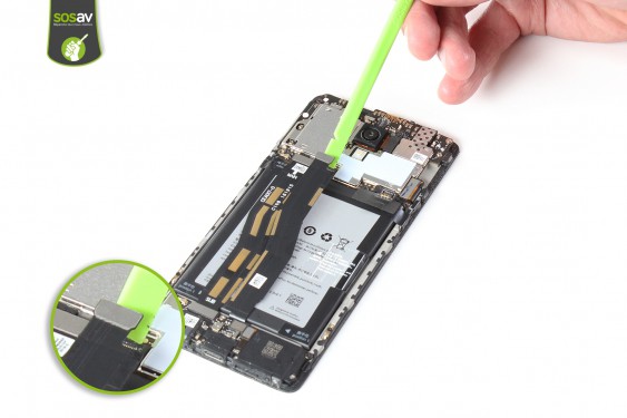 Guide photos remplacement connecteur de charge / microphone OnePlus 3 (Etape 11 - image 2)