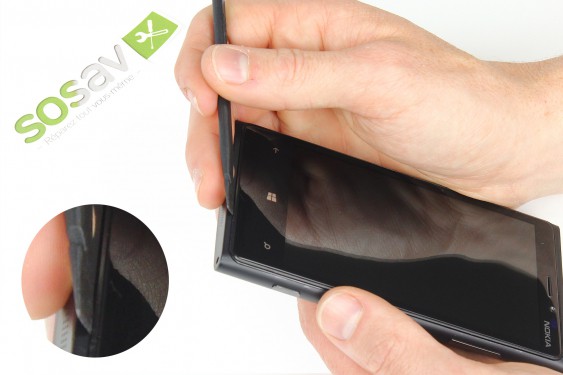 Guide photos remplacement haut-parleur externe Lumia 920 (Etape 5 - image 1)