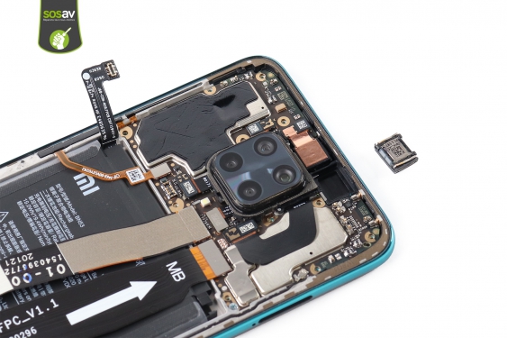 Guide photos remplacement haut-parleur interne Redmi Note 9 Pro (Etape 12 - image 1)