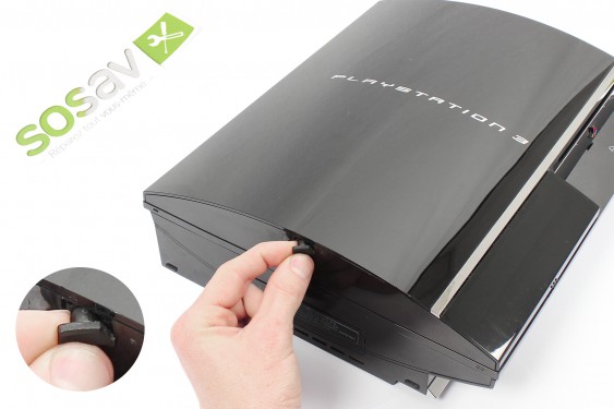 Guide photos remplacement lecteur blu-ray disc Playstation 3 Fat (Etape 1 - image 3)