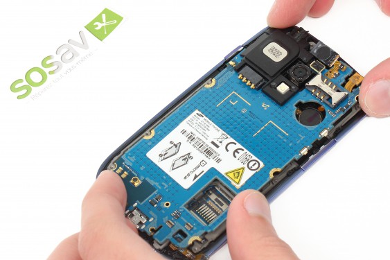 Guide photos remplacement lecteur micro sd Samsung Galaxy S3 mini (Etape 9 - image 1)