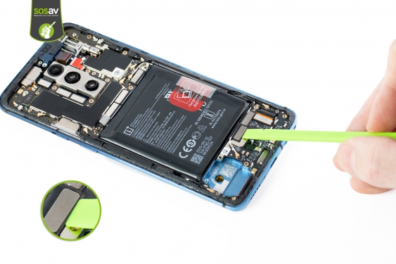 Guide photos remplacement lecteur sim OnePlus 7T Pro (Etape 15 - image 1)