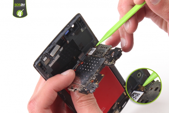 Guide photos remplacement haut-parleur interne OnePlus One (Etape 19 - image 3)
