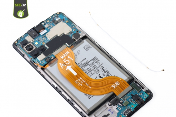 Guide photos remplacement câble d'interconnexion Galaxy A51 (Etape 11 - image 1)