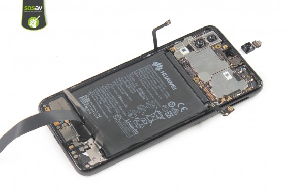 Guide photos remplacement démontage complet Huawei P20 (Etape 7 - image 4)