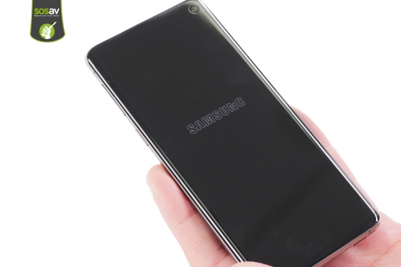 Guide photos remplacement vitre arrière Galaxy S10 (Etape 1 - image 3)