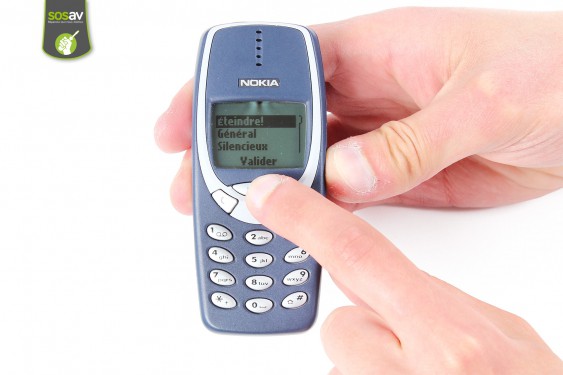 Guide photos remplacement coque avant Nokia 3310 (Etape 1 - image 3)