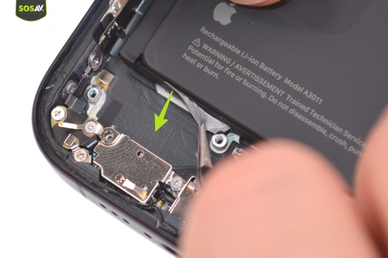 Guide photos remplacement batterie iPhone 15 Pro (Etape 9 - image 2)