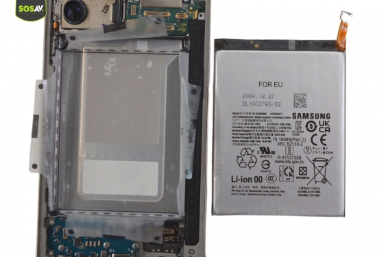 Guide photos remplacement batterie Galasy S25 Ultra (Etape 9 - image 3)