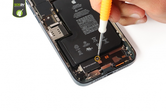 Guide photos remplacement connecteur de charge iPhone 12 Pro Max (Etape 16 - image 2)
