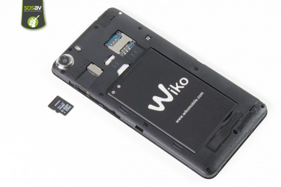 Guide photos remplacement micro sd Wiko Lenny 2 (Etape 5 - image 1)