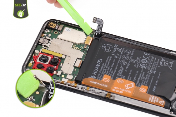 Guide photos remplacement ecran Huawei P40 Lite (Etape 10 - image 3)