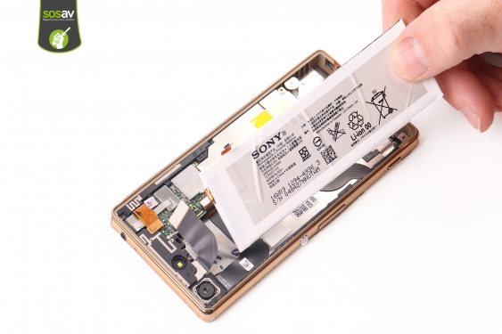Guide photos remplacement batterie Xperia M5 (Etape 14 - image 4)