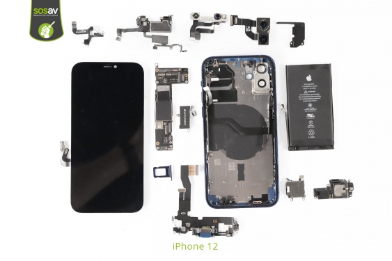 Guide photos remplacement démontage complet iPhone 12 Pro (Etape 25 - image 1)