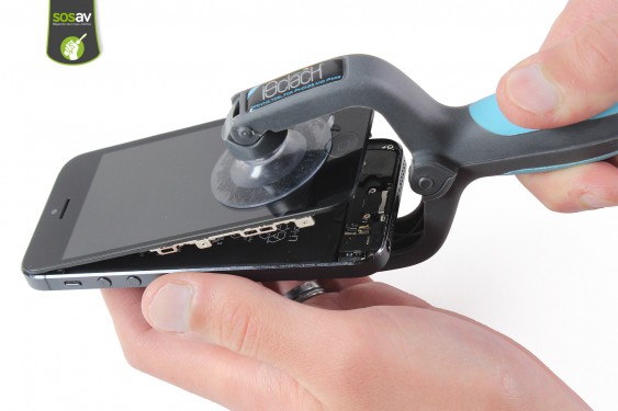 Guide photos remplacement connecteur de charge (lightning) + prise jack iPhone 5 (Etape 3 - image 4)