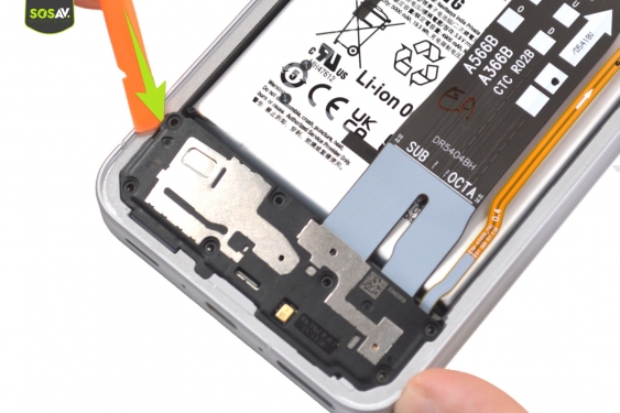 Guide photos remplacement bloc écran Galaxy A56 (Etape 5 - image 2)