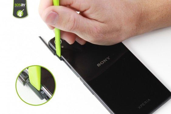 Guide photos remplacement haut-parleur interne Xperia Z3 (Etape 4 - image 2)