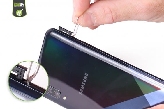 Guide photos remplacement batterie Galaxy A30s (Etape 2 - image 2)