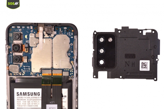 Guide photos remplacement batterie Galaxy A02s (Etape 5 - image 4)