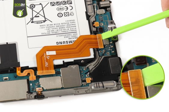 Guide photos remplacement bouton home & capteur d'empreinte Galaxy Tab S3 9.7 (Etape 21 - image 3)
