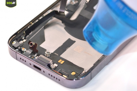 Guide photos remplacement connecteur de charge iPhone 14 Pro / 14 Pro Max (Etape 15 - image 4)